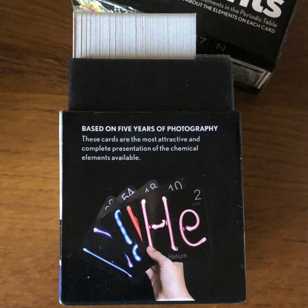 The Elements Photographic Card Deck - Gray